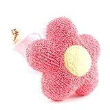 FUN fun (ファンファン） ニギニギ がらがら リスト リング 花 日本製 16.5cm ピンク