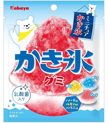 Amazon | カバヤ食品 かき氷グミ 55g×10袋 | カバヤ食品 | グミ 通販