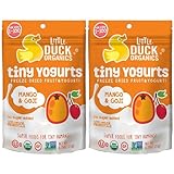 Little Duck Organics オーガニック 赤ちゃん～幼児向け フリーズドライ フルーツ&ヨーグルト スナック(マンゴー&ゴジベリー)(0.75oz x 2袋)[海外直送品] [並行輸入品