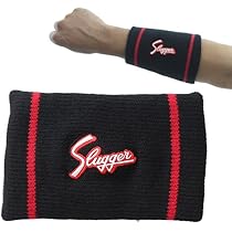 Amazon | 野球 久保田スラッガー リストバンド セット 2個 両腕 Amazon | 野球 久保田スラッガー リストバンド セット 2個 両腕