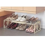 伸縮シューズラック　　ホワイト