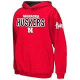 子供用Nebraska Cornhuskers Poly用プルオーバーパーカー レッド