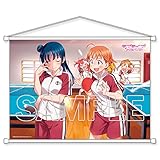 KADOKAWA ラブライブ！ サンシャイン!! B2タペストリー Aqours 千歌＆善子 2 約51.5×約72.8cm レアスエード製