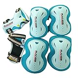 ラングスジャパン(RANGS) ラングスプロテクター 6点セット ブルーブルー 6歳以上 身長110cmから【リストガード ひじパッド ひざパッド】