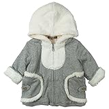 《H28年秋冬物》 nico hrat(ニコフラート) 製品洗い加工済み 表30/10綿裏毛 裏フリースフードジャケット 130cm/MG NO.B-260565