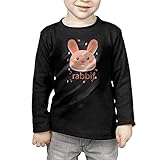 兎の頭のかわいいペット 子供服 春秋 長袖 Tシャツ トレーナー 丸い襟 キッズ 男の子 女の子 ベビー おしゃれ カジュアル ファッション 可愛い