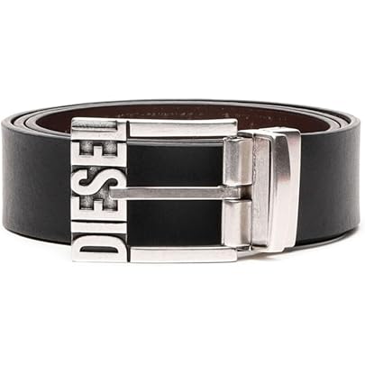 Amazon | DIESEL(ディーゼル)ベルトメンズX08880P1913H9319コゲチャ