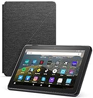 【Fire HD 8, Fire HD 8 Plus用】 Amazon純正 カバー (2020年発売 第10世代) チャコールブラック