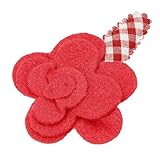 everbloom studio #30 Rosette clip red