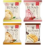 江崎 グリコ SUNAO スナオ アイス 12個（6×2）ゆっくんのお菓子倉庫 (（バニラ120ｇ×6個）+（チョコモナカ82ml×6個）)