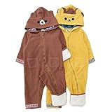 【アウトレット】Piccolo（ピッコロ） 着ぐるみスーツ(70～80cm)キムラタンの子供服 70 ブラウン (34357-133)