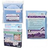 NuAngel Flip and Go Nursing Pad Case with Nursing Blanket and All-Natural Cotton Nursing Pad Set, Bl