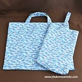 SHOKO MIYAMOTO 通園セット：リバティ カーズ（ブルー）