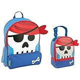 Stephen Joseph Sidekick Pirate Backpack and Pirate Lunch Pal Combo - Boy Backpacks [並行輸入品]
