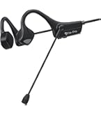 骨伝導ヘッドホン 12時間超長再生可能 耳掛け式 Bluetooth マイク付き Amazon.co.jp: 骨伝導イヤホン Bluetooth マイク付き DSPノイズ