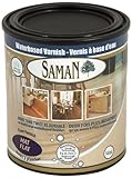 Saman 160 – 005 – 1l 1-quart内部Water BasedフラットVarnish with酸化アルミニウム