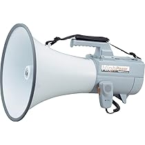 Amazon.co.jp: TOA ショルダーメガホン 30W ホイッスル音付き ER-2130W 