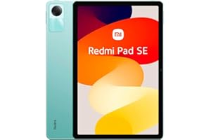 Xiaomi Redmi Pad SE Only WiFi 11" Octa Core 4 Speakers Dolby Atmos 8000mAh Bluetooth 5.3 8MP + (Mint Green, 128GB + 6GB)