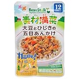 ビーンスターク・スノー ビーンスターク ベビーフード 素材満菜 大豆とひじきの五目あんかけ ７０ｇ