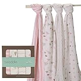 エイデンアンドアネイ Aden&Anais CLASSIC モスリンコットン スワドル 4枚セット 2045 heart breaker 【並行輸入品】