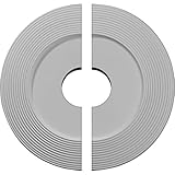 Ekena Millwork CM16AD2 16 1/8OD x 3 5/8ID x 1P Adonis Ceiling Medallion, Fits Canopies up to 10-1/4,