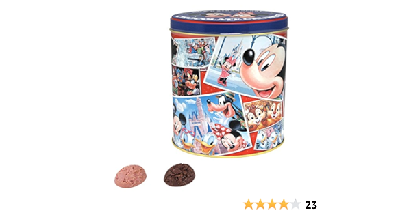 Amazon 缶入り チョコレート クランチ キャラ写真風柄 ミルク ストロベリー ディズニー お菓子 チョコ ミッキー ミニー ドナルド 他 リゾート限定 缶入り チョコレート クランチ キャラ写真風柄 ミルク ストロベリー ディズニー お菓子 チョコ ミッキー ミニー