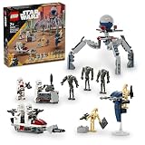 レゴ (LEGO) スター・ウォーズ クローン・トルーパーとバトル・ドロイド バトルパック おもちゃ 玩具 誕生日 プレゼント ブロック 男の子 女の子 子供 7歳 8歳 9歳 小学生 宇宙 75372