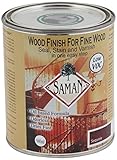 SamaN SAM-315-1L 1-Quart Interior Stain for Fine Wood for Seal, Stain and Varnish, Sequoia [並行輸入品]
