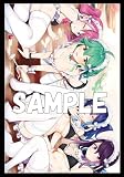 ミッドナイトブルー ミニサイズ スリーブ 『柚子シリーズ 柚子/セレナ/リン/瑠璃 (メイド)/illust：にじゅ』【COMIC1/コミ1】