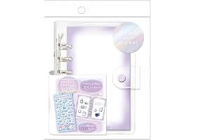 クーリア シールバインダー とうめいシールバインダー パープル 01063