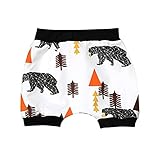 キッズ赤ちゃん男の子女の子夏漫画バナナBear Print Shortsパンツブルマ