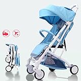 ベビーカート高所風景座って寝ることができる折りたたみ軽量の傘の車ベビーの子供四輪カート (色 : 2＃)