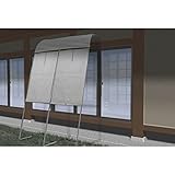 アーチ型立て掛けサンシェード　　テラス・ｏｎ【一間】　幅１８０×高さ２３０～２８０cm　　ｔａ-660
