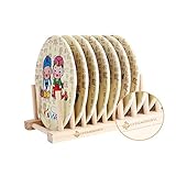 多目的取り外し可能な木製食器棚8サブグリッドポットクリップナイフ棚キッチン収納ホルダープレートラック