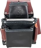 Occidental Leather B5060 3 Pouch Pro Fastener Bag - Black [並行輸入品]
