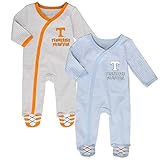 NCAA新生児" Sunday Best " 2pieceカバーオールセット グレイ