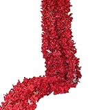 魔法使いハウルと火の悪魔78.74 " Set of 10人工藤の文字列Hangingシルクフラワー文字列の庭DIYリビングルームHanging Flower Plant Vineホームパーティー結婚