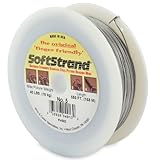 Softstrandサイズ5 – 550-feet画像ワイヤコーティングなし、Strandedステンレススチール