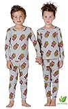 【あるこんたるこん】(TB/W) ルームウェア フライドポテト 男の子 キッズ ジュニア ベビー 長袖 シャツ パジャマ (110)