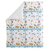 HashkuDe お昼寝布団 掛カバー 綿100％ 90×110cm 日本製 (ロンドン)