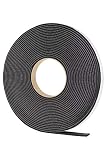 高断熱 屋内外用の高耐久隙間テープ EPDM ゴムスポンジ 粘着付 厚み3mm 幅15mm 長さ10m 岡安ゴム タフロングマイクロセル10