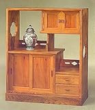 飾棚5338屋久杉無垢材