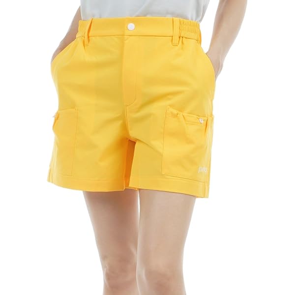 Amazon | [ピン アパレル] ショートパンツ (全方向ストレッチ・UV