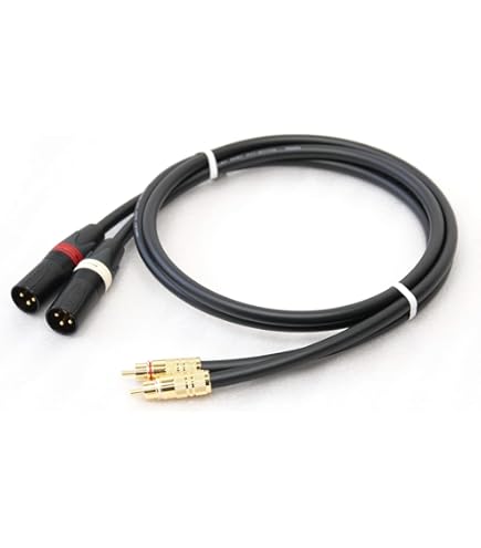 Amazon | BELDEN 88760 XLR(メス)-RCA 2本ペア 変換ケーブル (1m