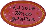 Fun Shape Little Miss Drama Kids Rug Rug Size: 2'7 x 4'3 [並行輸入品]
