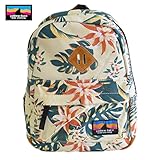 (イエローフェイス)YellowFace キャンバス素材キッズリュック アロハベージュ柄 Mサイズ
