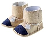 (ダンティヤ)Dantiya  ベビー　キッズ　新生児　秋冬　シューズ　可愛い暖かい　靴　ファーストシューズ (13cm)