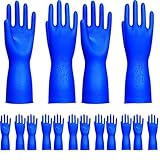 東和コーポレーション フルコート手袋 ビニスターマリンうす手 3双組 776 S ブルー