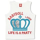 ベビードール PARTYタンクトップ 子供服 140cm ホワイト