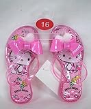 キティ・クリア ピーチサンダル フルーツ 16センチ 5439